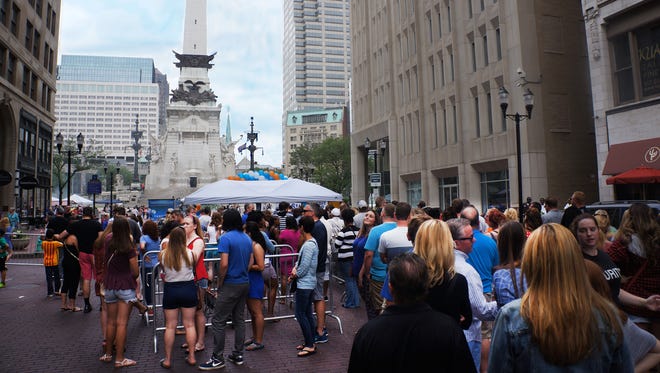 Indiana's Taste of Indy takes place in Indianapolis' Monument Circle on July 1, with more than 35 food vendors, local beer and wine gardens, live music and more activities.