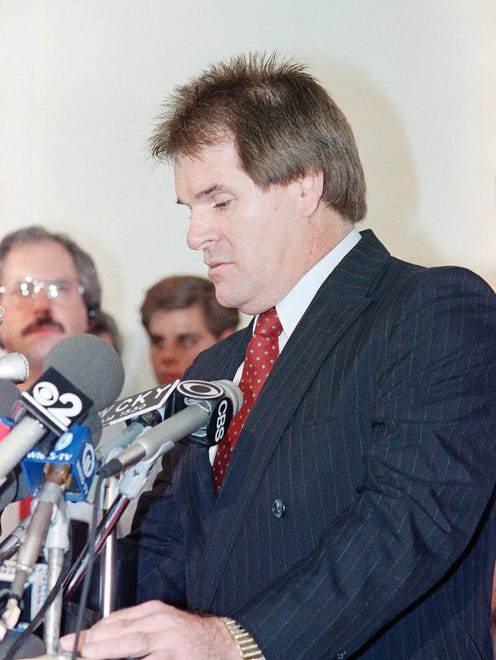 1989: Pete Rose, baseball's all-time hits leader, was permanently banned from MLB as a result of his gambling on baseball.