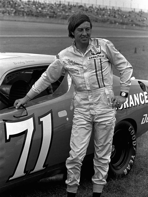 Bobby Isaac, shown during Daytona 500 qualifying in 1972, won the 1970 championship. Isaac was from Catawba, N.C.