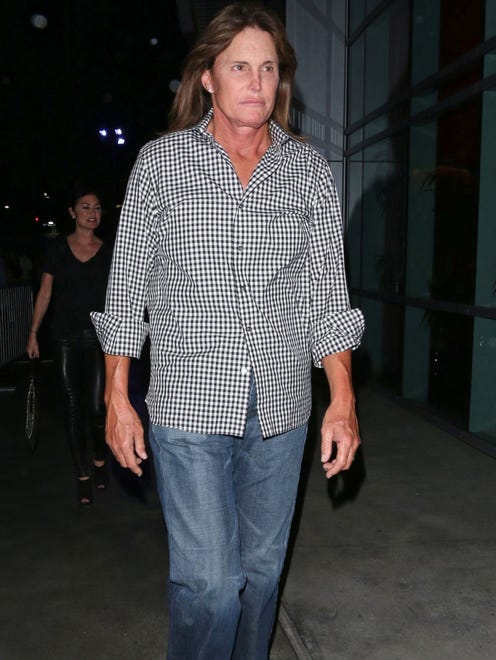 Bruce Jenner after Elton John Concert at Staple Center in Los Angeles on October 4, 2014.