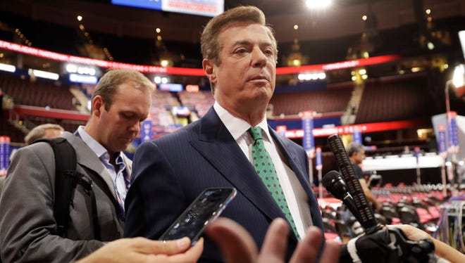 Paul Manafort at the Republican National Convention in Cleveland on July 16, 2016.