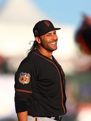 Michael Morse was hoping to make the Giants as a reserve outfielder and first baseman.
