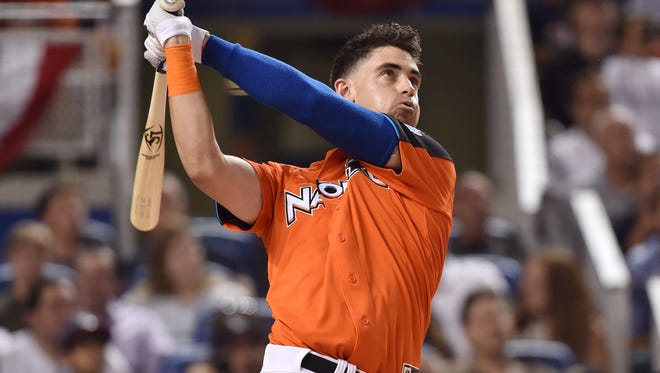 July 10: Cody Bellinger, with 25 home runs at the All-Star break, participates in the Home Run Derby. He falls to Aaron Judge in the second round.