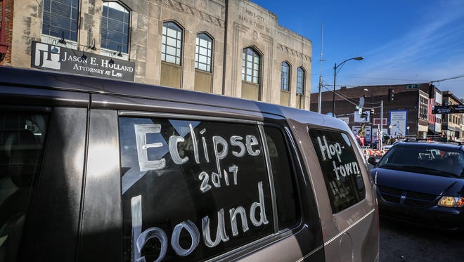 Hopkinsville began to fill up with out-of-towners on Sunday as spectators for the eclipse began to arrive.
August 20, 2017