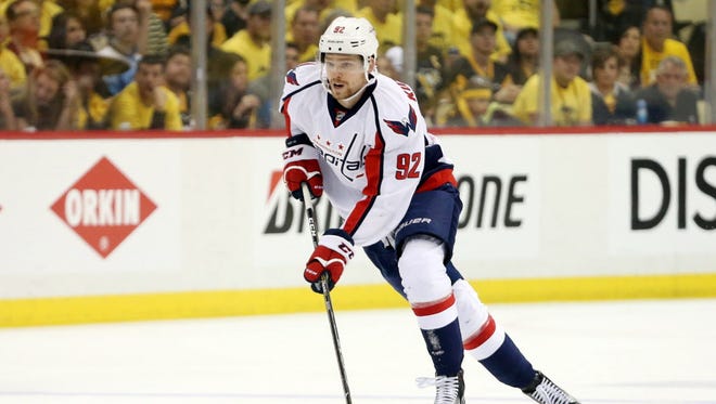 Forward Evgeny Kuznetsov. He re-signed with the Capitals on a monster eight-year, $62.4 million deal.