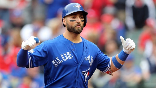 ALDS, Game 2: The Blue Jays hit three solo home runs in the fifth inning -- all off Yu Darvish. Kevin Pillar hits the first one to give the Jays a 3-1 lead ...