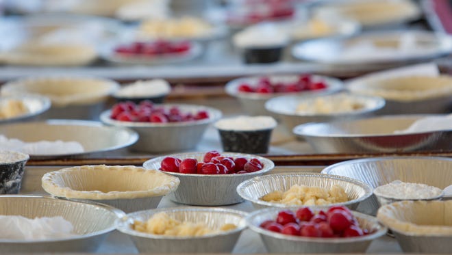 Michigan's massive National Cherry Festival fills eight days with event in Traverse City, July 1-8. Food events include barbecue, The Great American Picnic, orchard tours, cherry pies, wine tours and beer tents.