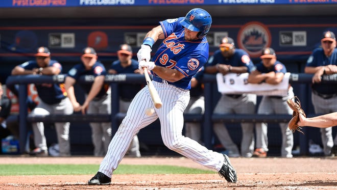 March 10: Tim Tebow goes 0-for-4 with one strike out vs. the Astros.