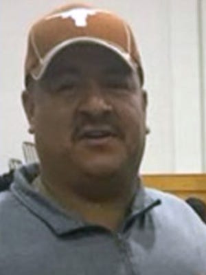 Adrian Ruiz, 42, of Buda, Texas, is fighting a flesh-eating bacterial infection in a Kyle, Texas, hospital.