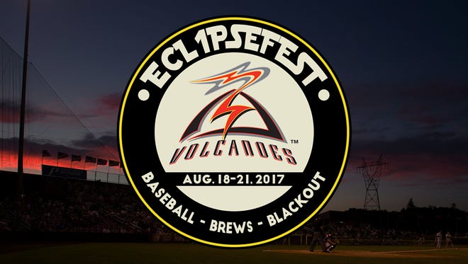 The Volcanoes EclipseFest in Keizer, Oregon will feature the first-ever “eclipse delay” in baseball history when the Salem-Keizer Volcanoes play the Hillsboro Hops on August 21.