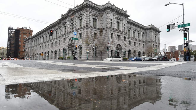 The 9th U.S. Circuit Court of Appeals building in San Francisco, where on Feb. 7, 2017, three federal judges will hear oral arguments in the challenge to President Trump's travel ban.
