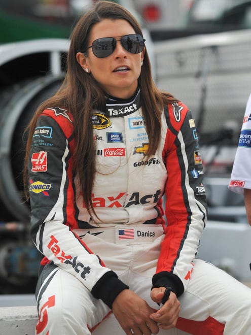 Danica Patrick finished 16th at Martinsville Speedway on April 3, 2016.