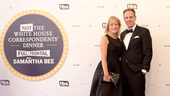 Tapper and wife Jennifer skipped "Nerd Prom" in favor of 'Not The White House Correspondents' Dinner.'