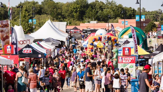 In Missouri, Taste of St. Louis takes place at Chesterfield Amphitheater, September 15-17. Try samples from more than 30 eateries on restaurant row, see demonstrations on the culinary stage, and enjoy music and art.