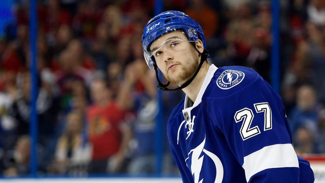 Winger Jonathan Drouin. He was traded to the Canadiens in a trade involving defenseman Mikhail Sergachev.