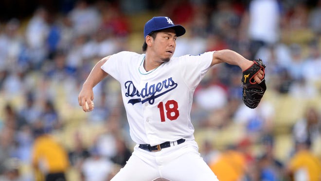 Maeda tossed seven shutout innings Tuesday against the Angels.