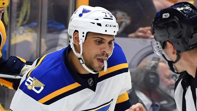 Forward Ryan Reaves. He was traded with a second-round pick to the Penguins for forward prospect Oskar Sundqvist and a first-rounder.