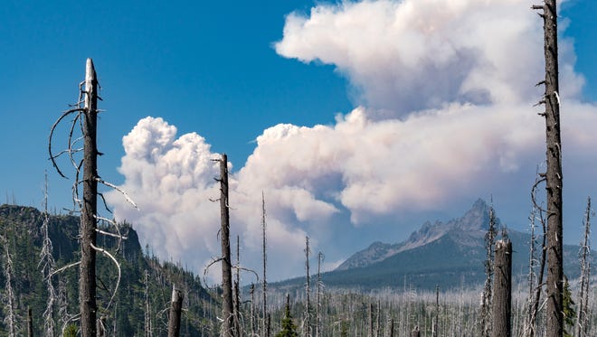 The Whitewater Fire on Aug. 2.