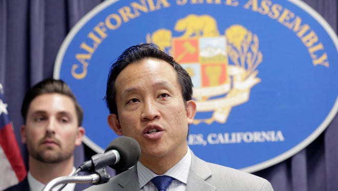 Assemblyman David Chiu, D-San Francisco, in Los Angeles on March 17, 2017.