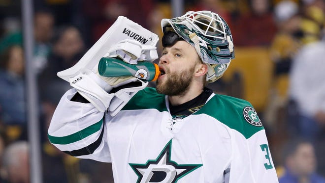 Goalie Antti Niemi. The final year of his contract was bought out by the Stars.