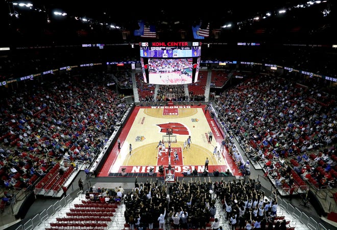 Lakeside Lutheran High School against St. Thomas More High School in a Division 3 championship game during the WIAA state boys basketball tournament on Saturday, March 16, 2024 at the Kohl Center in Madison, Wis.
Wm. Glasheen USA TODAY NETWORK-Wisconsin