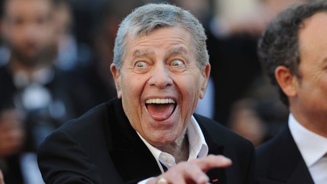 Jerry Lewis attends the  'Max Rose' premiere at the Cannes Film Festival